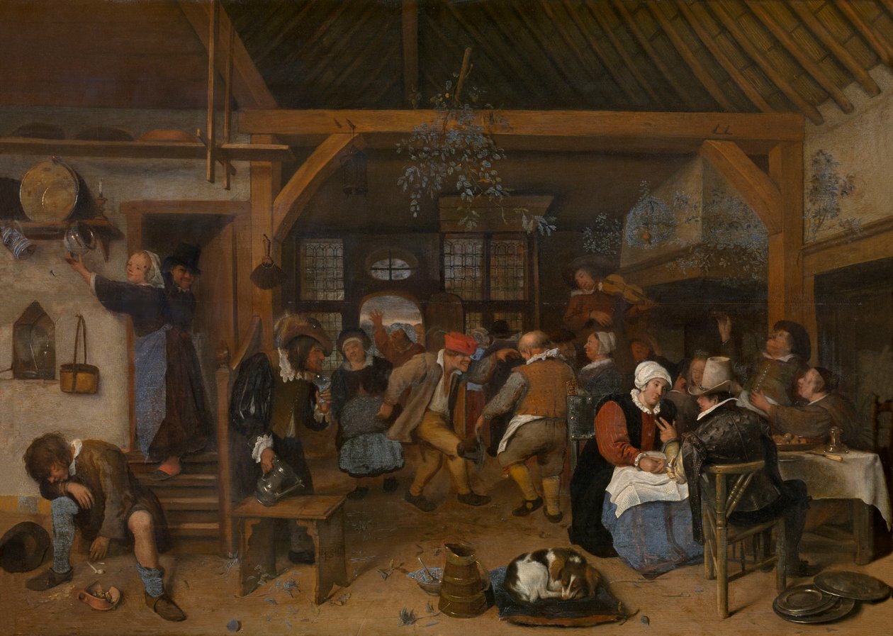 Bröllopsfesten av Jan Steen