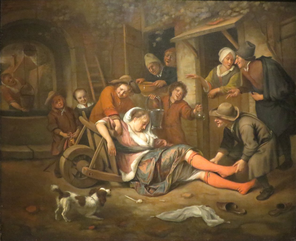 Vin är en hånare av Jan Steen