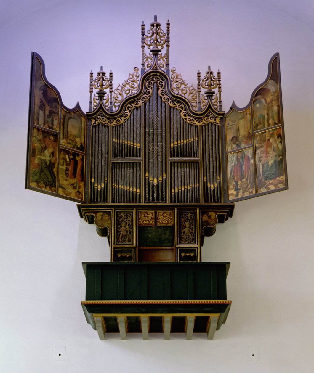 Målad orgel, 1526 av Jan Swart Van Groningen