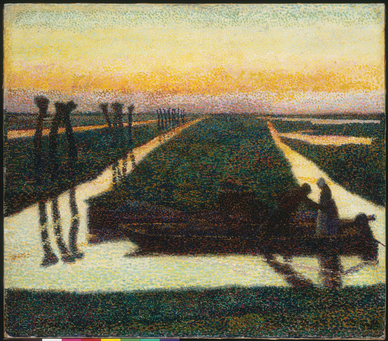 Pants In Waterland (olja på duk) av Jan Toorop