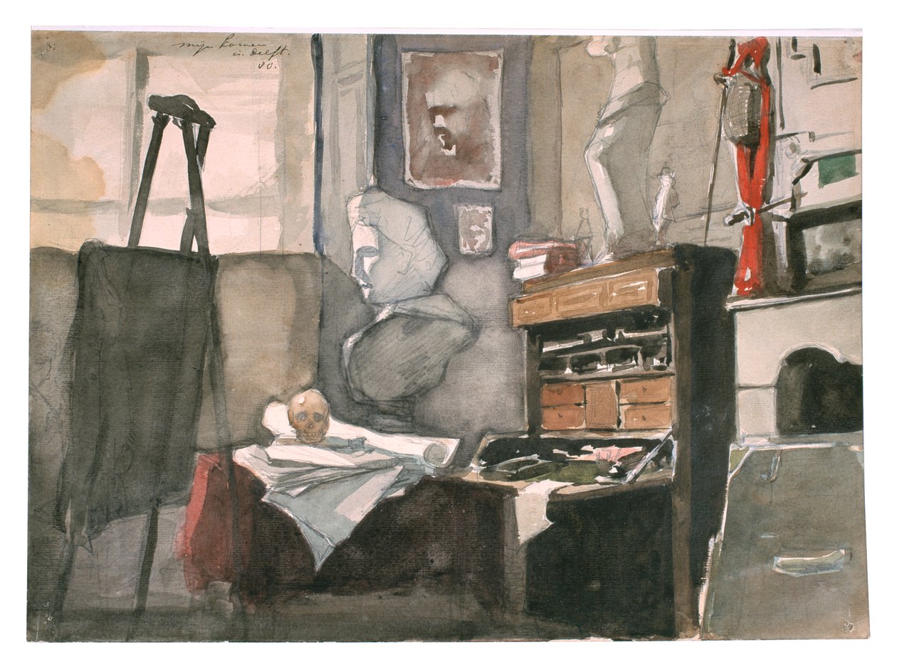Mitt rum i Delft av Jan Toorop