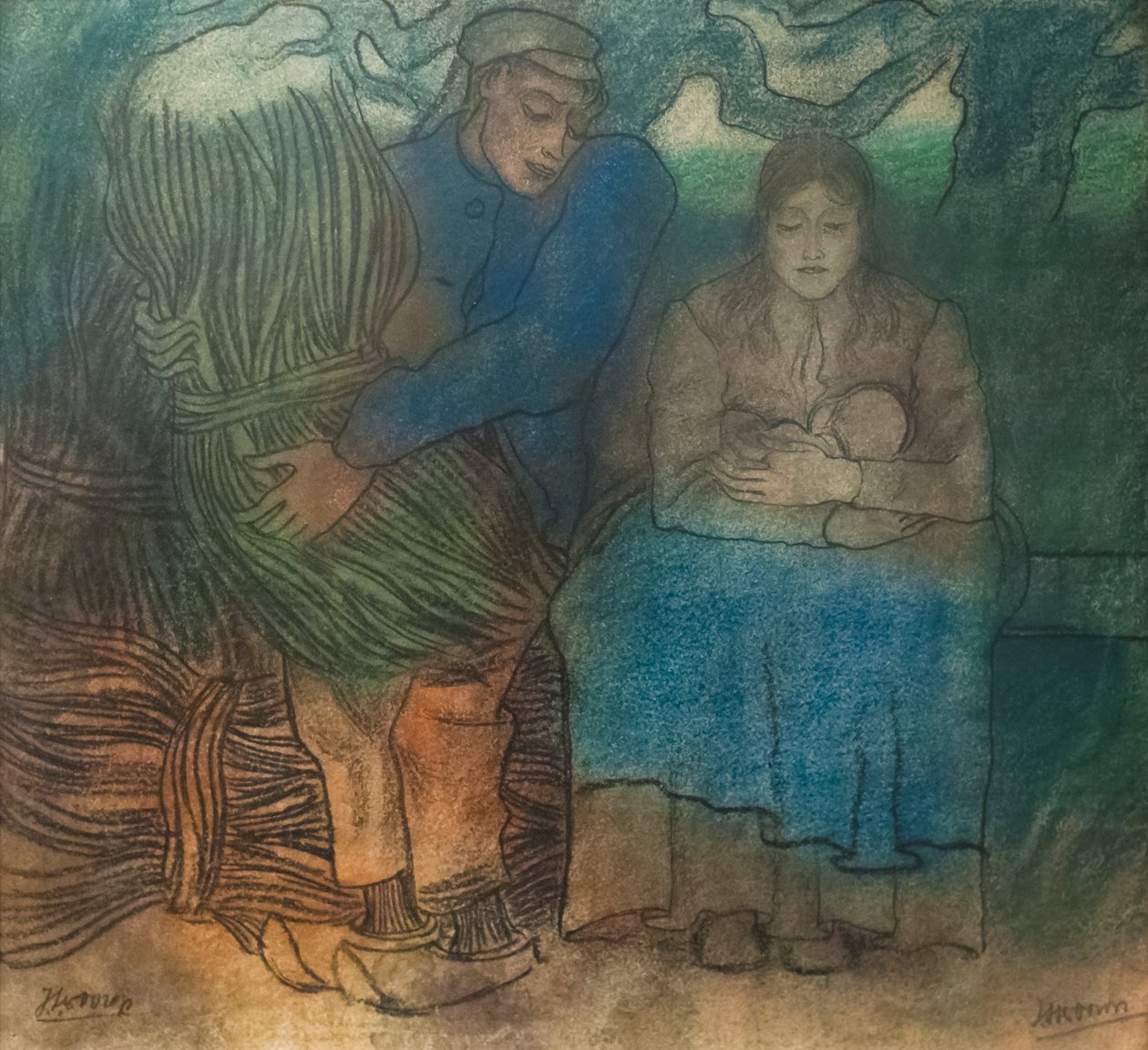 Föräldrars lycka av Jan Toorop