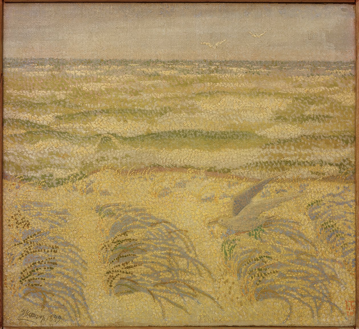 Sanddyner och hav av Jan Toorop