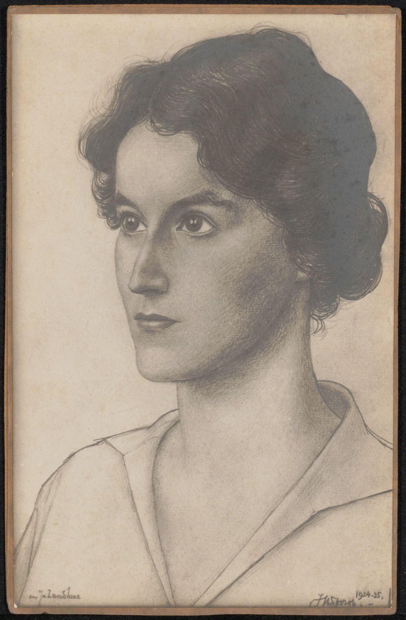 Fotoreproduktion till Jenny Kraft av Jan Toorop