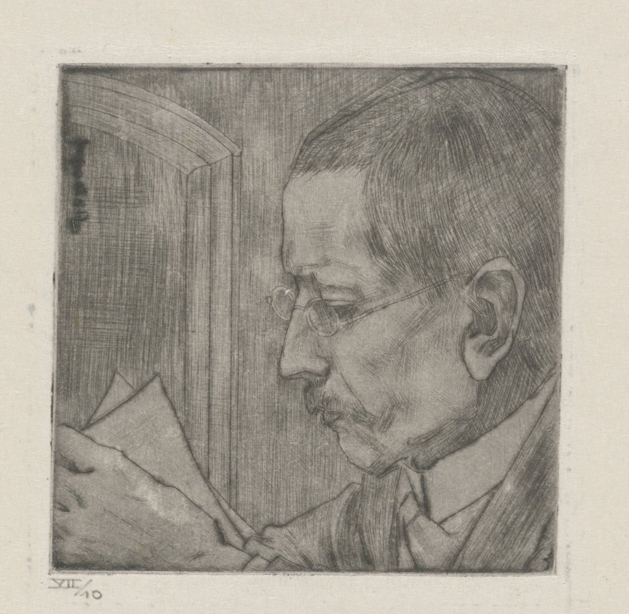 Porträtt van Aegidius Timmerman av Jan Toorop