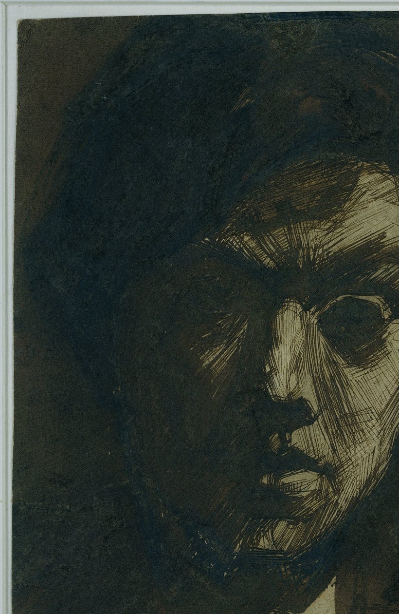 Självporträtt av målaren Jan Toorop av Jan Toorop
