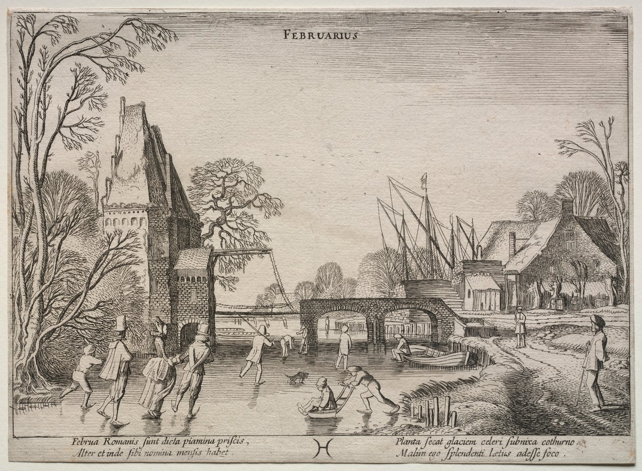 De tolv månaderna: februari. av Jan Van de Velde