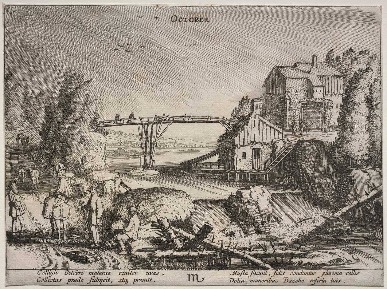 De tolv månaderna: oktober. av Jan Van de Velde