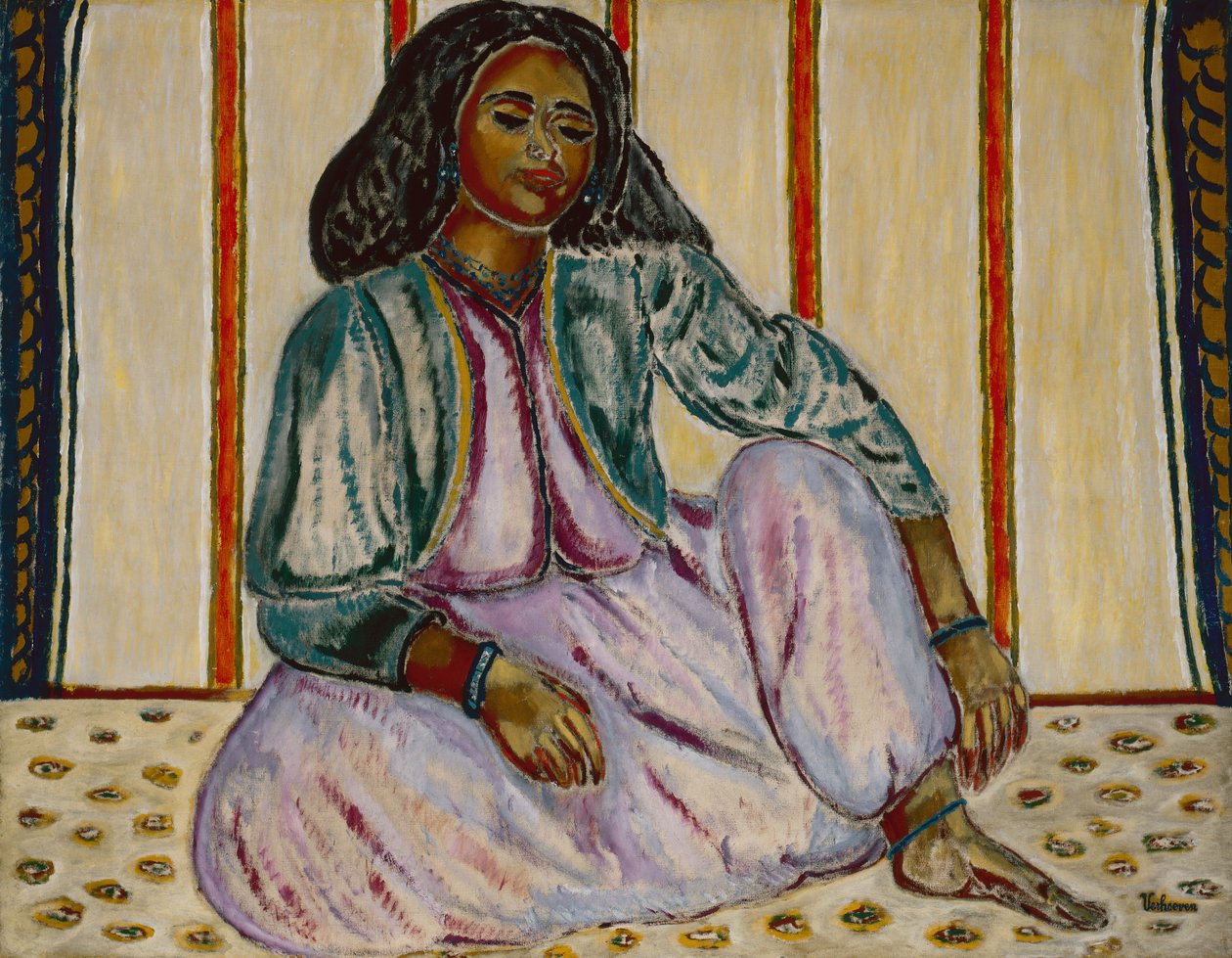 The Odalisque, ca 1906 (olja på duk) av Jan Verhoeven
