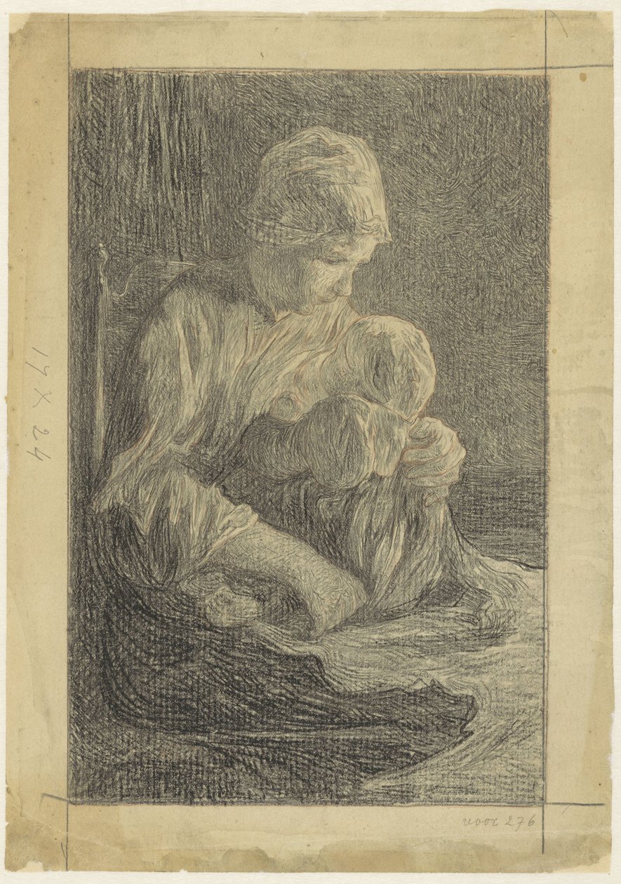 Mamma med barn av Jan Veth