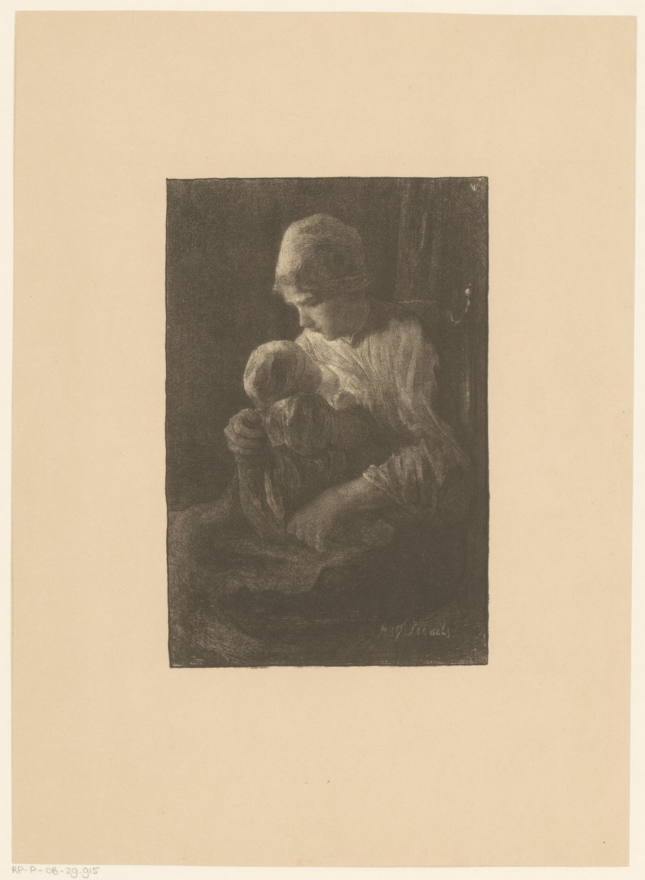 Mamma med barn av Jan Veth