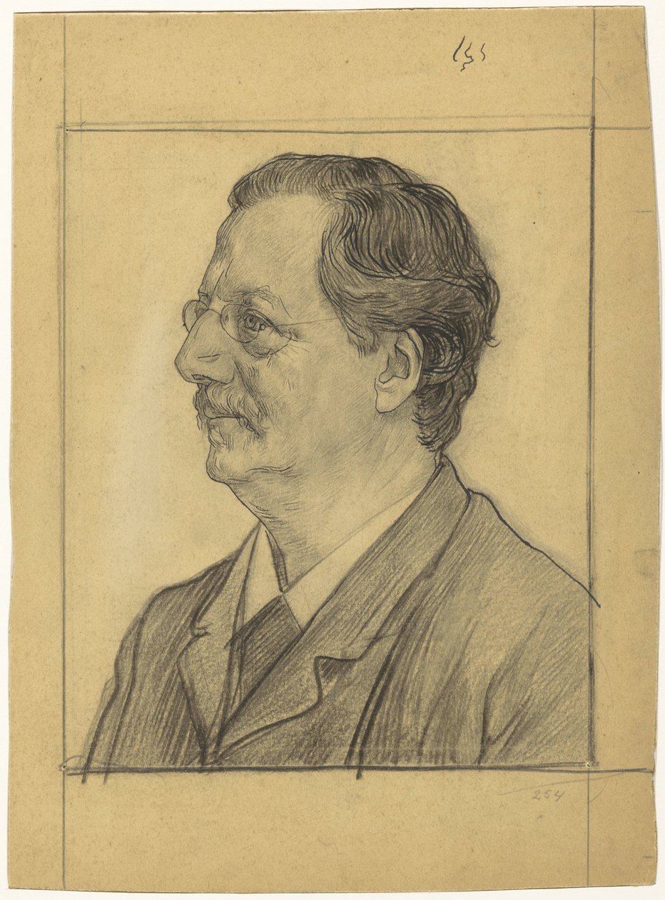 Porträtt av Charles Boissevain av Jan Veth