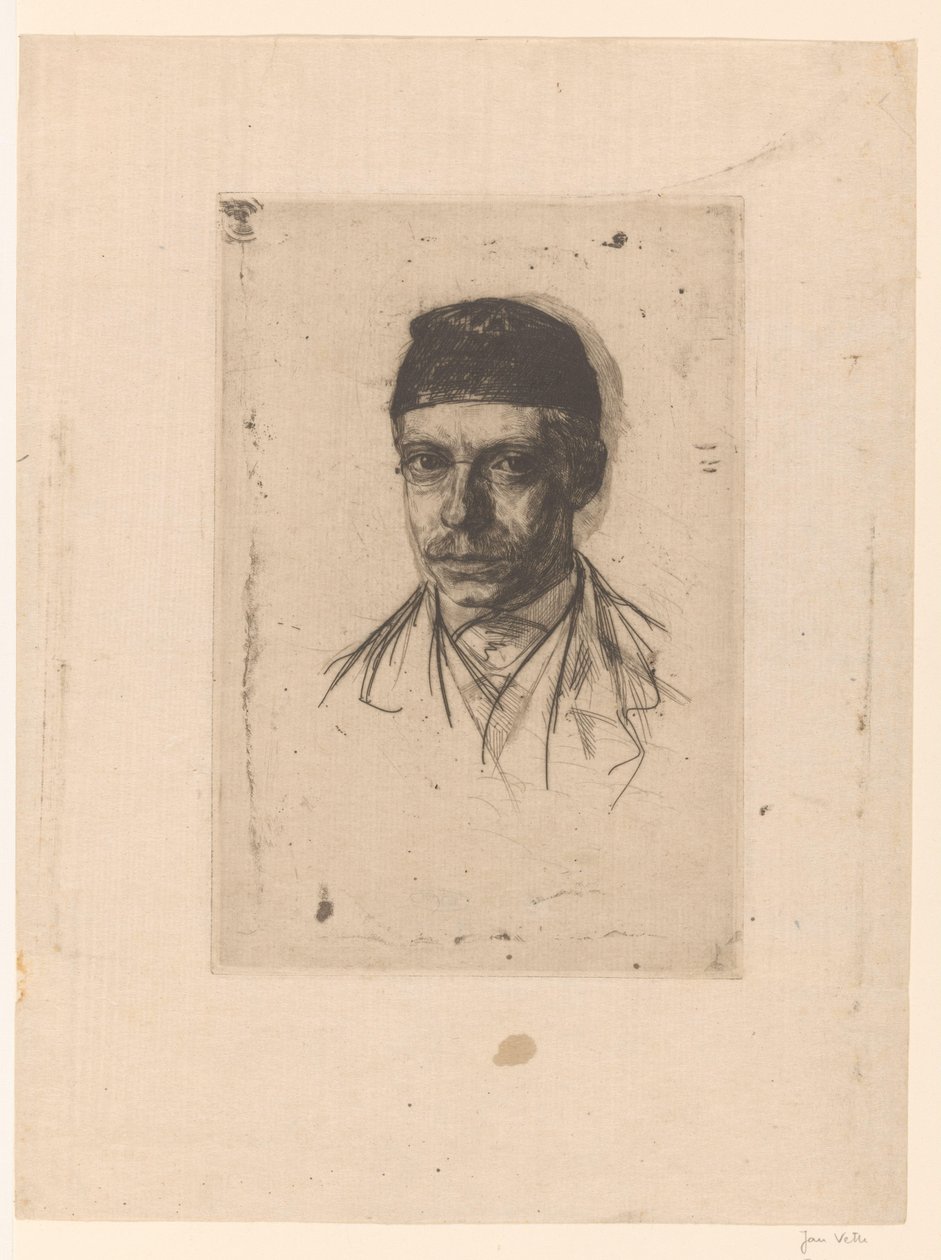 Porträtt av Charles Marius van Deventer av Jan Veth