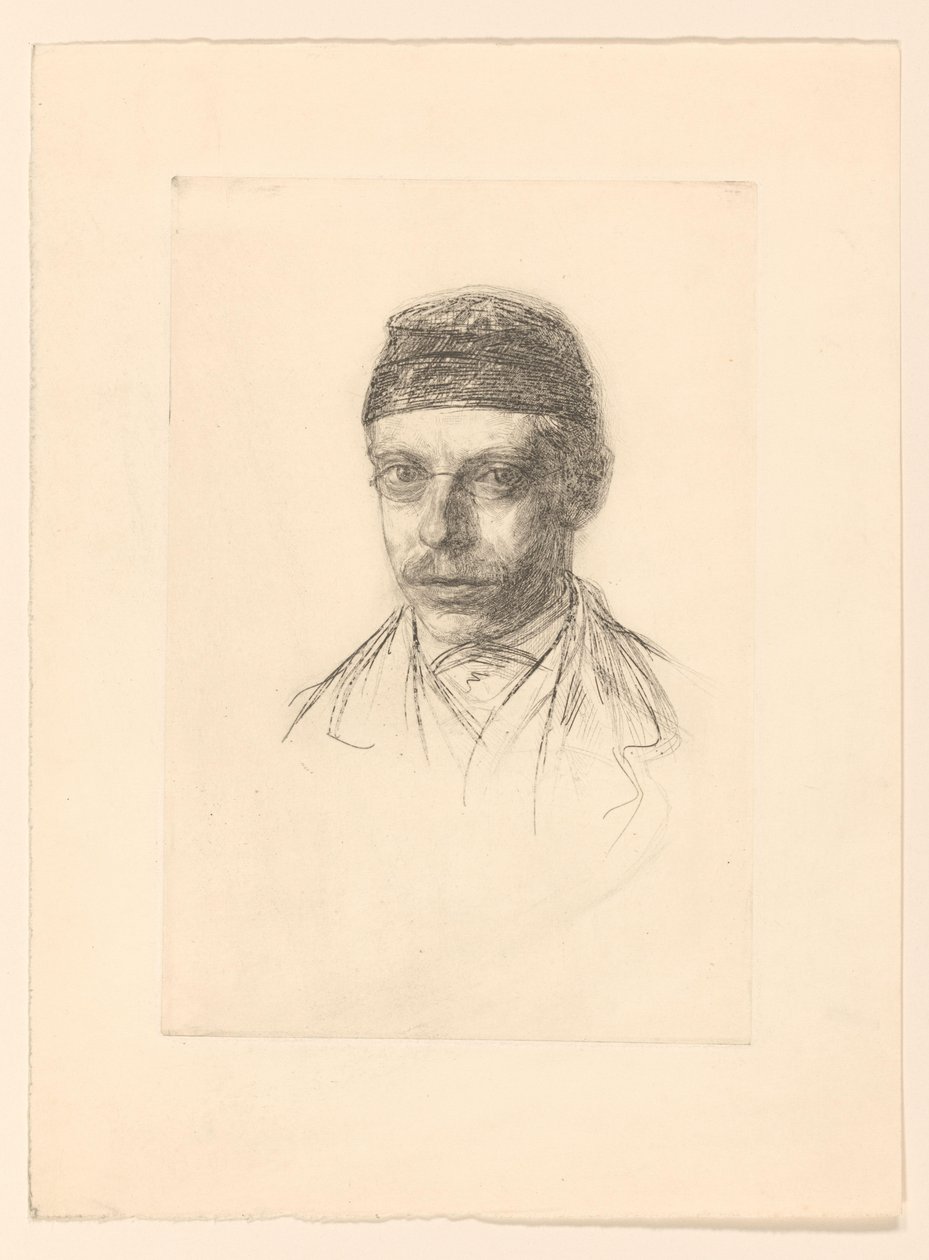 Porträtt av Charles Marius van Deventer av Jan Veth