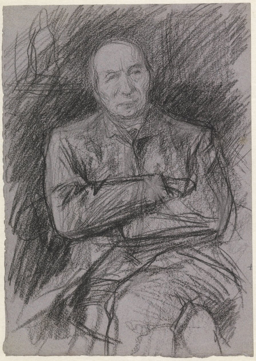 Porträtt av Frederik W. van Eeden av Jan Veth