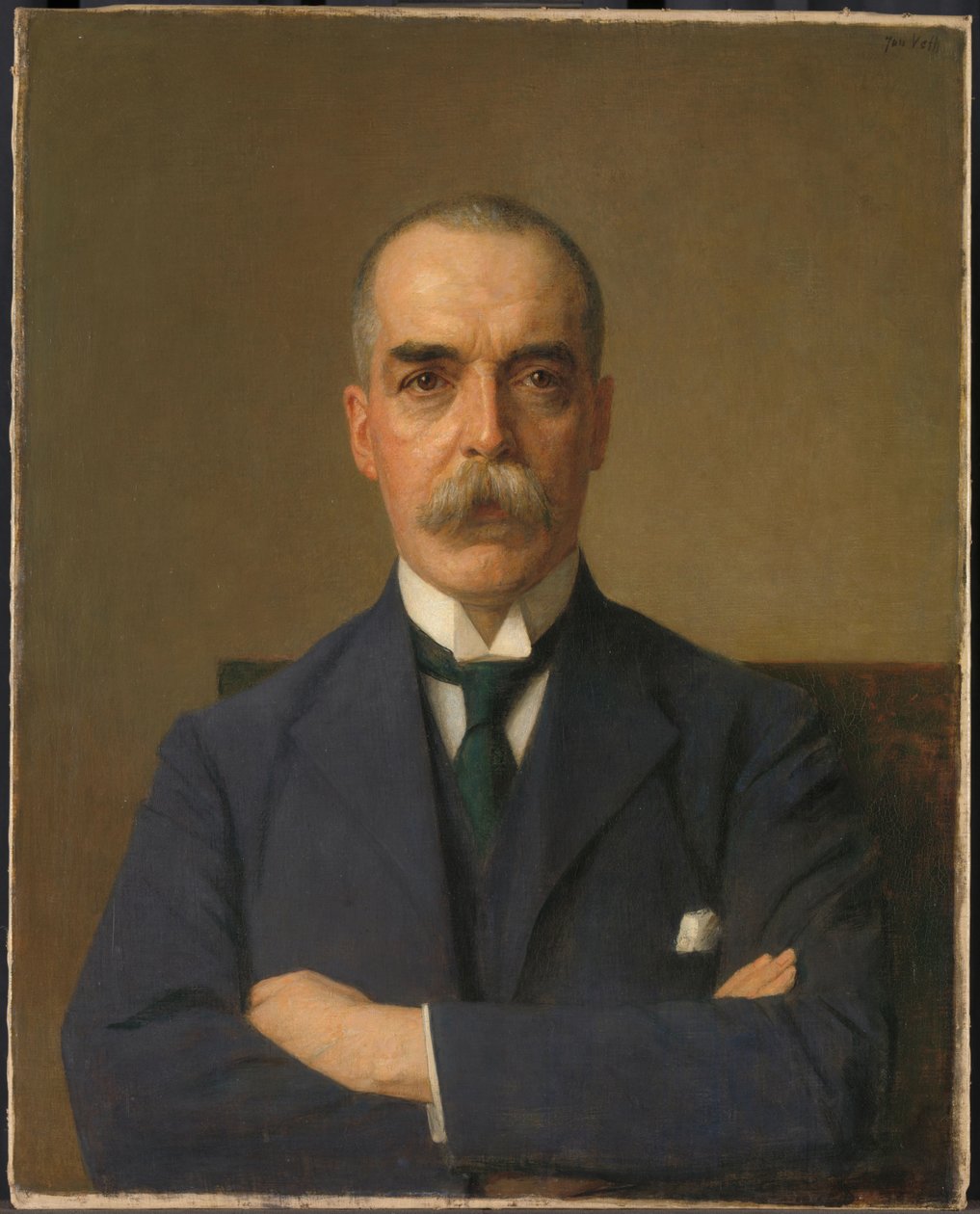 Porträtt av Isaac de Bruijn (1872-1953) av Jan Veth
