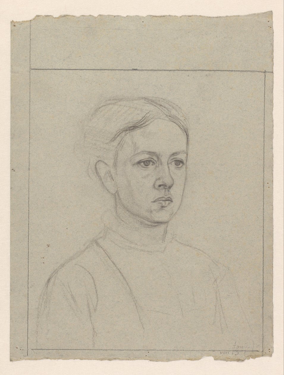 Porträtt av Johanna Veth av Jan Veth