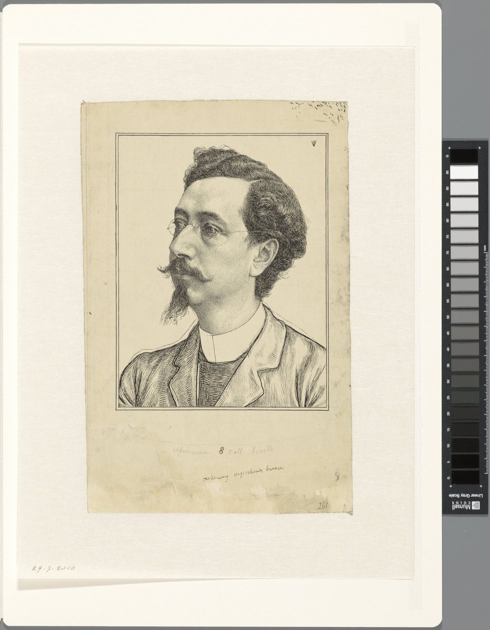 Porträtt av Nicolaas de Roever av Jan Veth