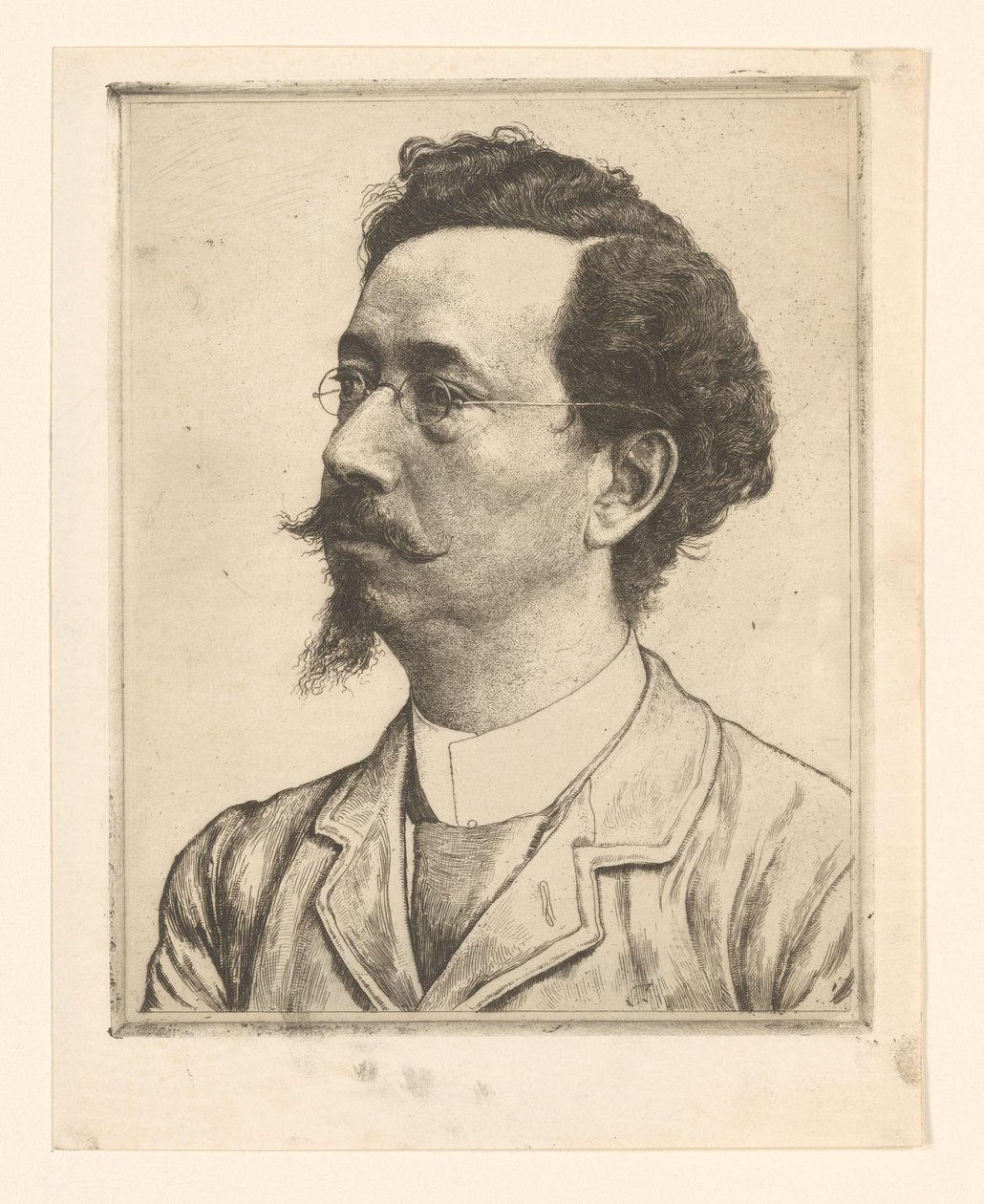 Porträtt av Nicolaas de Roever av Jan Veth