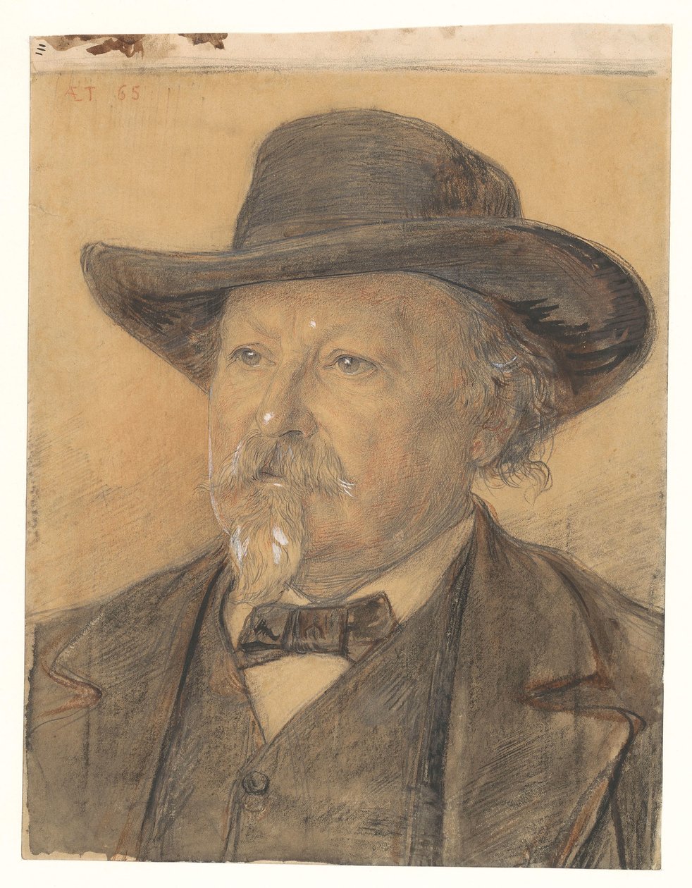 Porträtt av Philip van der Kellen av Jan Veth