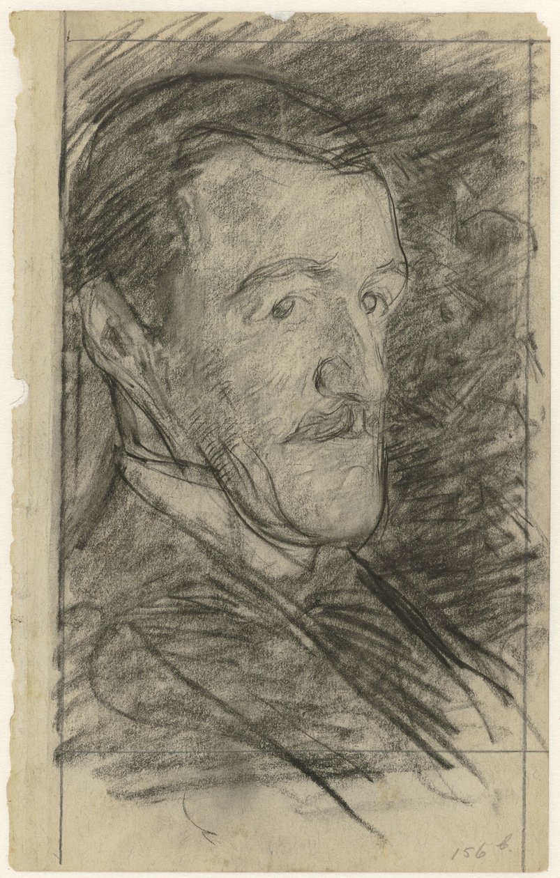 Porträtt av Richard Roland Holst av Jan Veth
