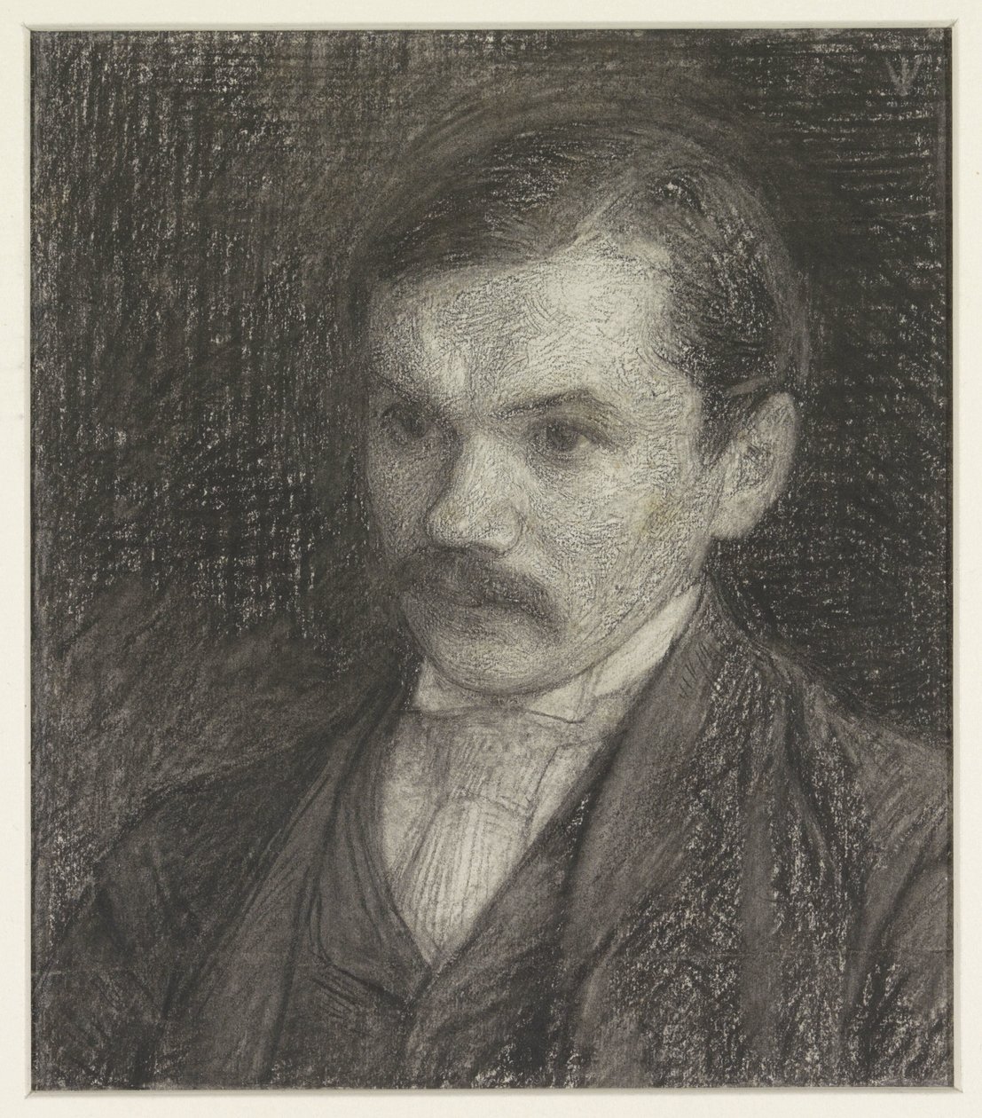 Porträtt av författaren Frederik Willem van Eeden av Jan Veth