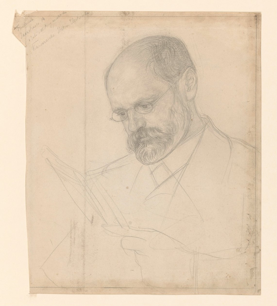 Porträtt av herr K.J. Kautsky av Jan Veth