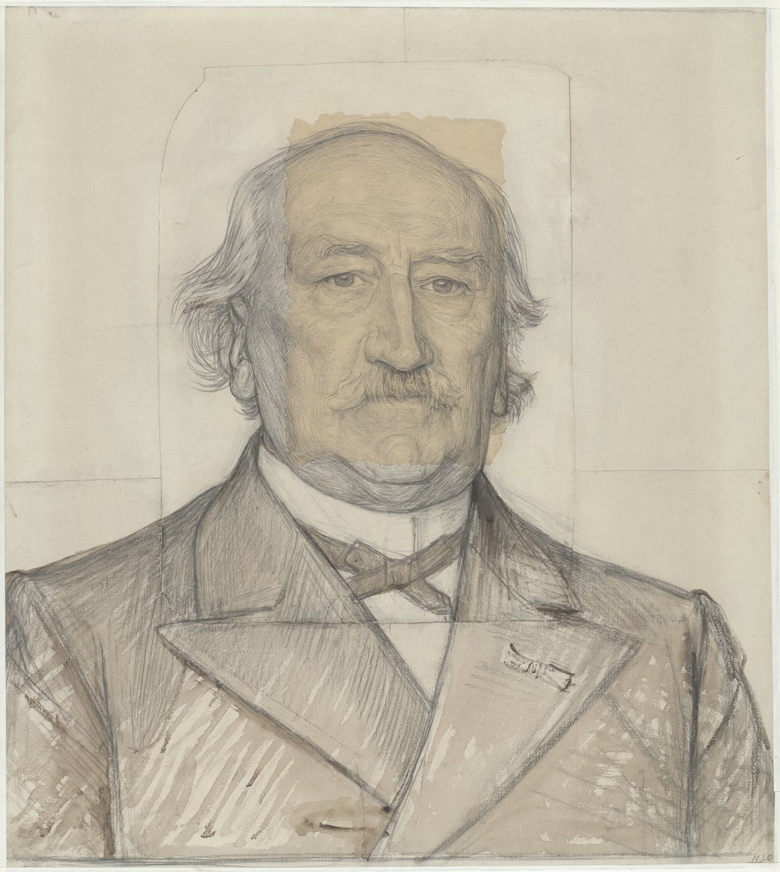 Porträtt av Prof. Dr. H.A. Kooyker av Jan Veth