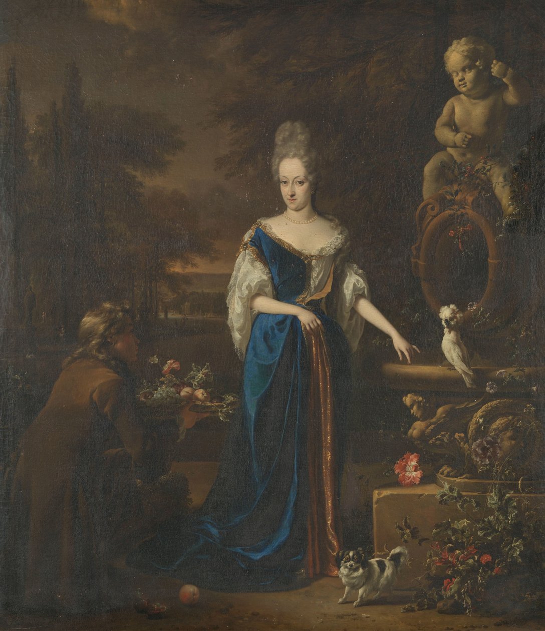 Porträtt av Maria Cornelisz, hustru till Silvester van Tongeren av Jan Baptist Weenix