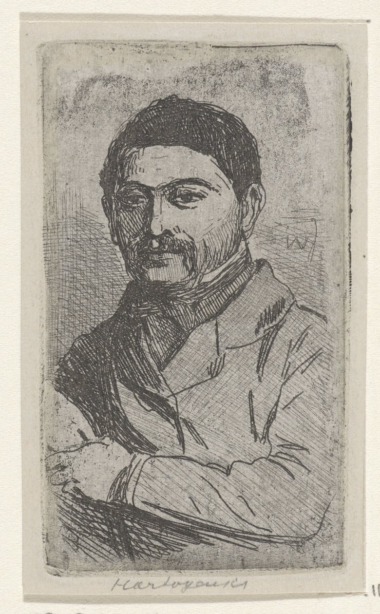 Porträtt av Joseph Hartogensis av Jan Weissenbruch