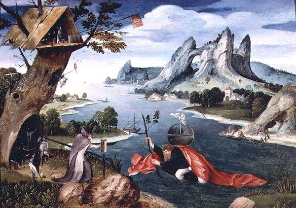 St. Christopher (panel) av Jan Wellens de Cock