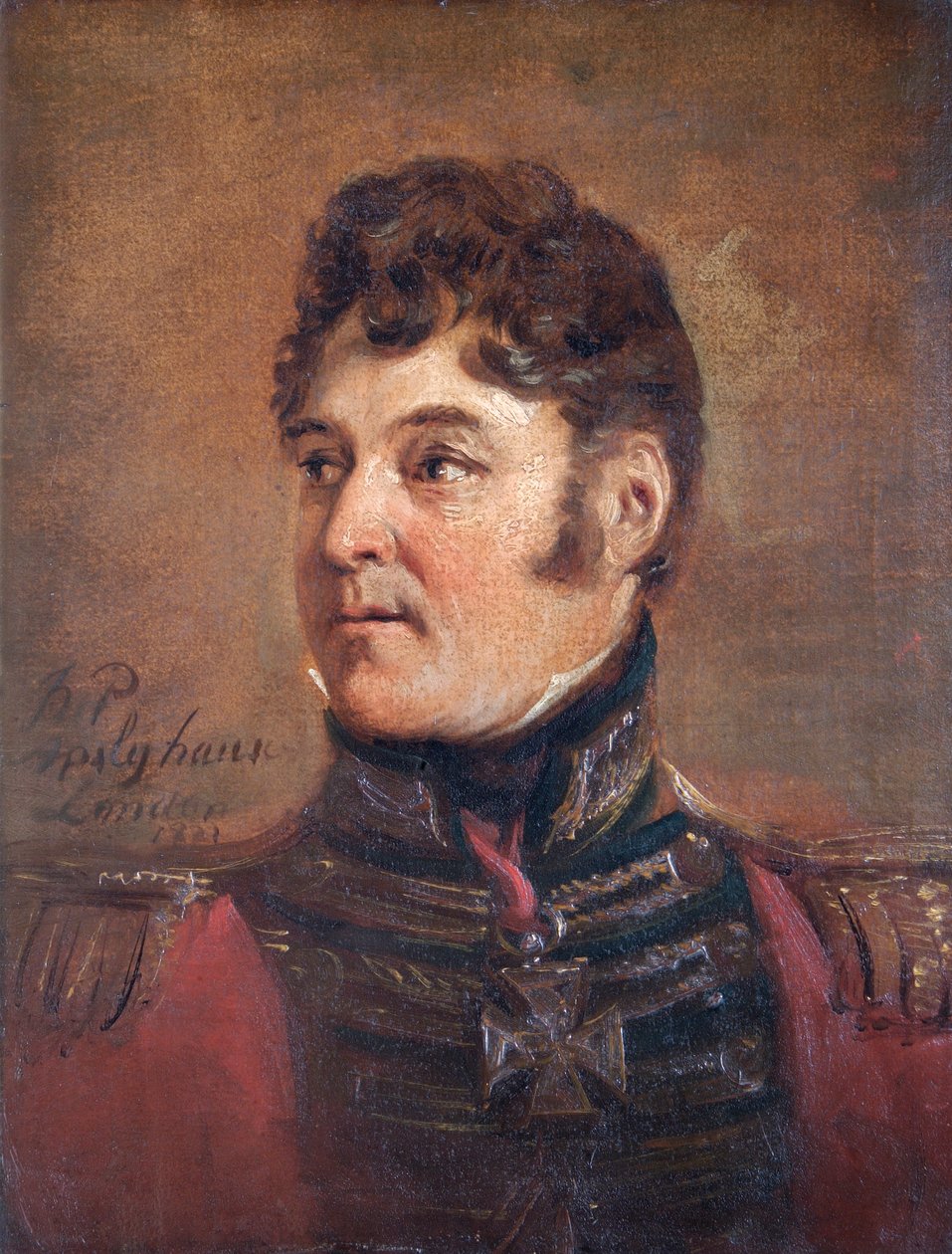 General Sir Colin Halkett (olja på duk) av Jan Willem Pieneman