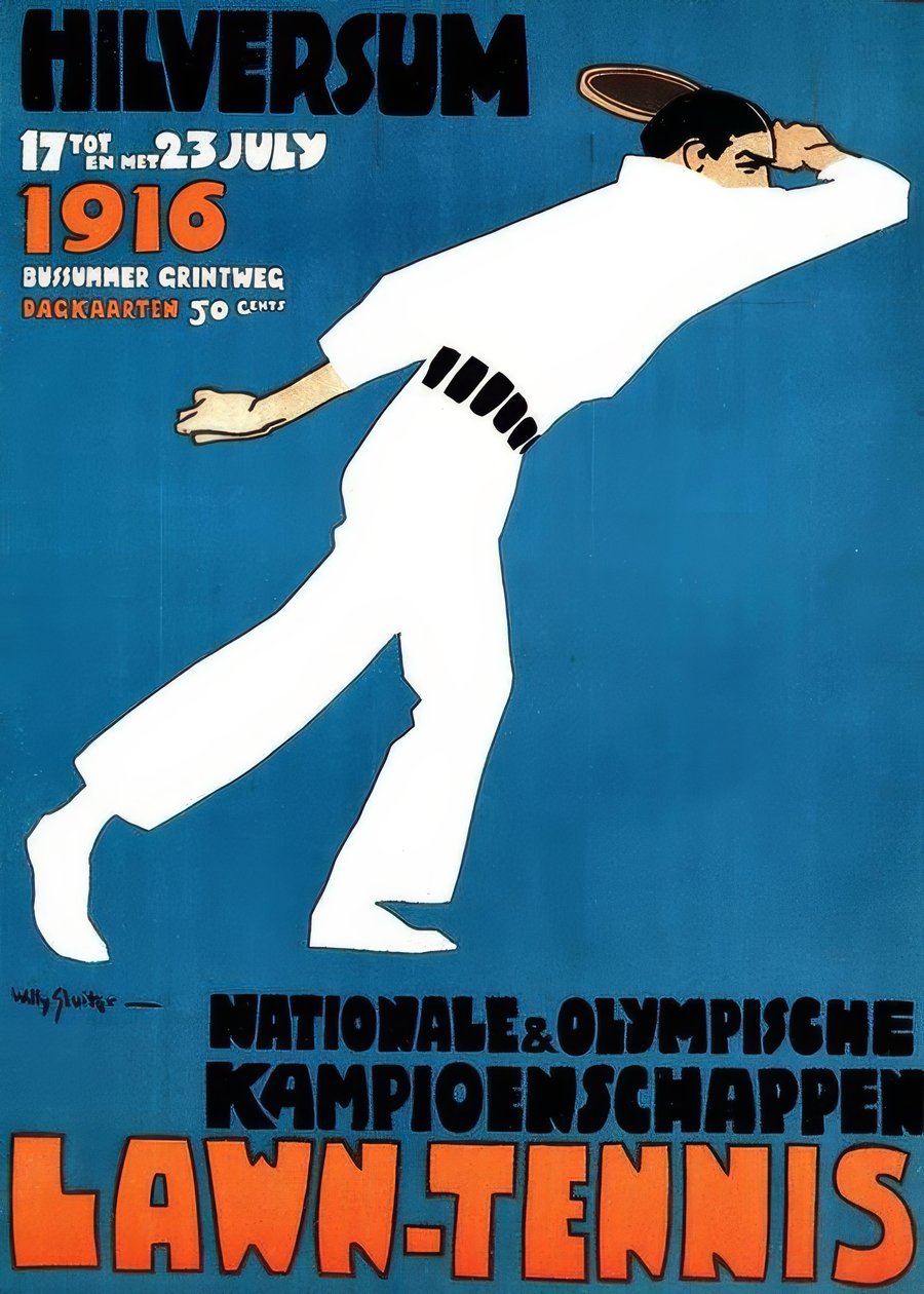 Nationella och olympiska mästerskapen – grästennis av Jan Willem Sluiter