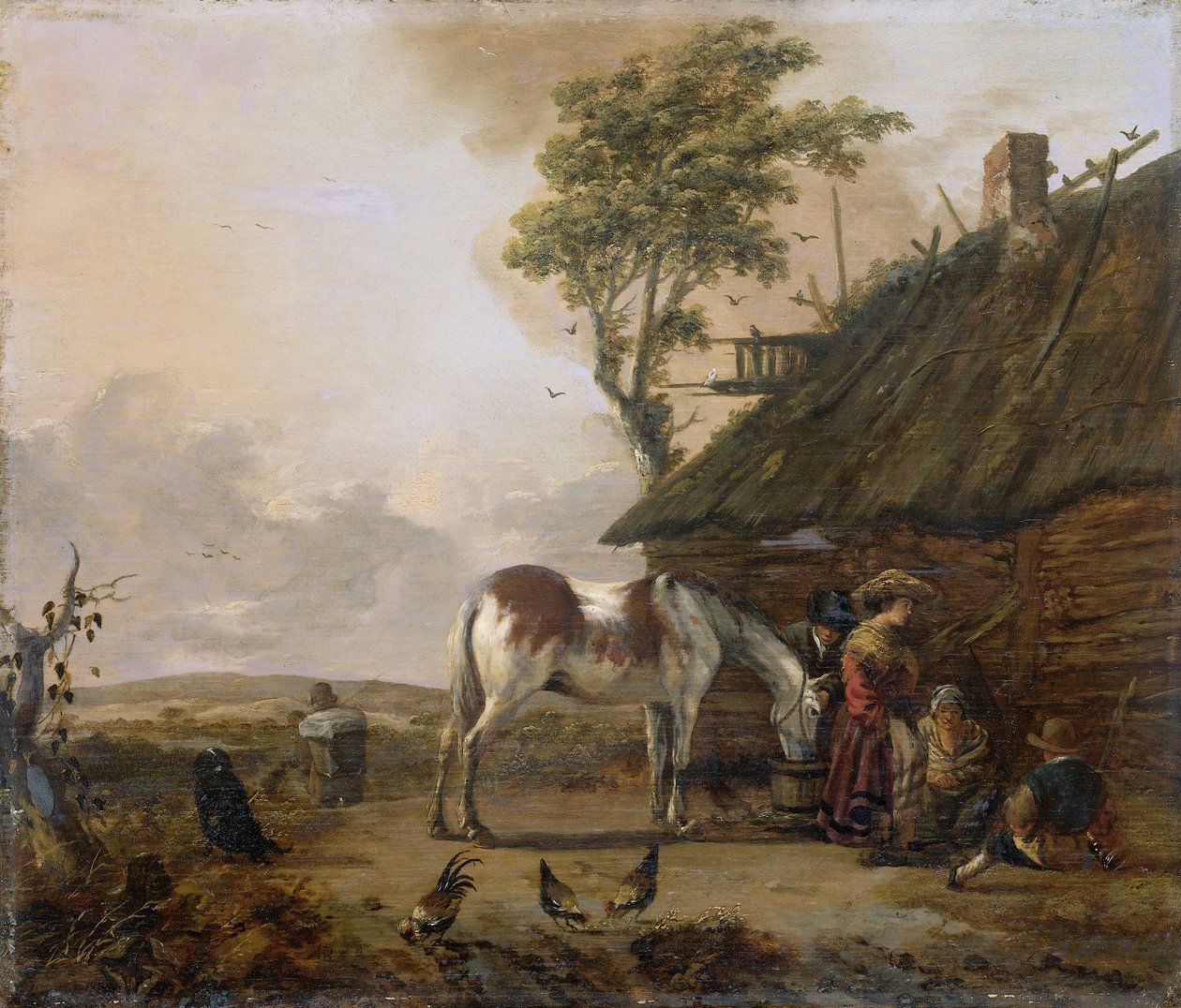 En fläckig häst av Jan Wouwerman