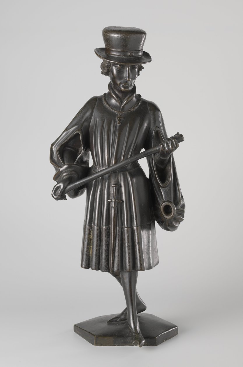 Gråter från Isabella av Bourbons grav, ca. 1475-76 (brons) av Jan attrib.to Borman