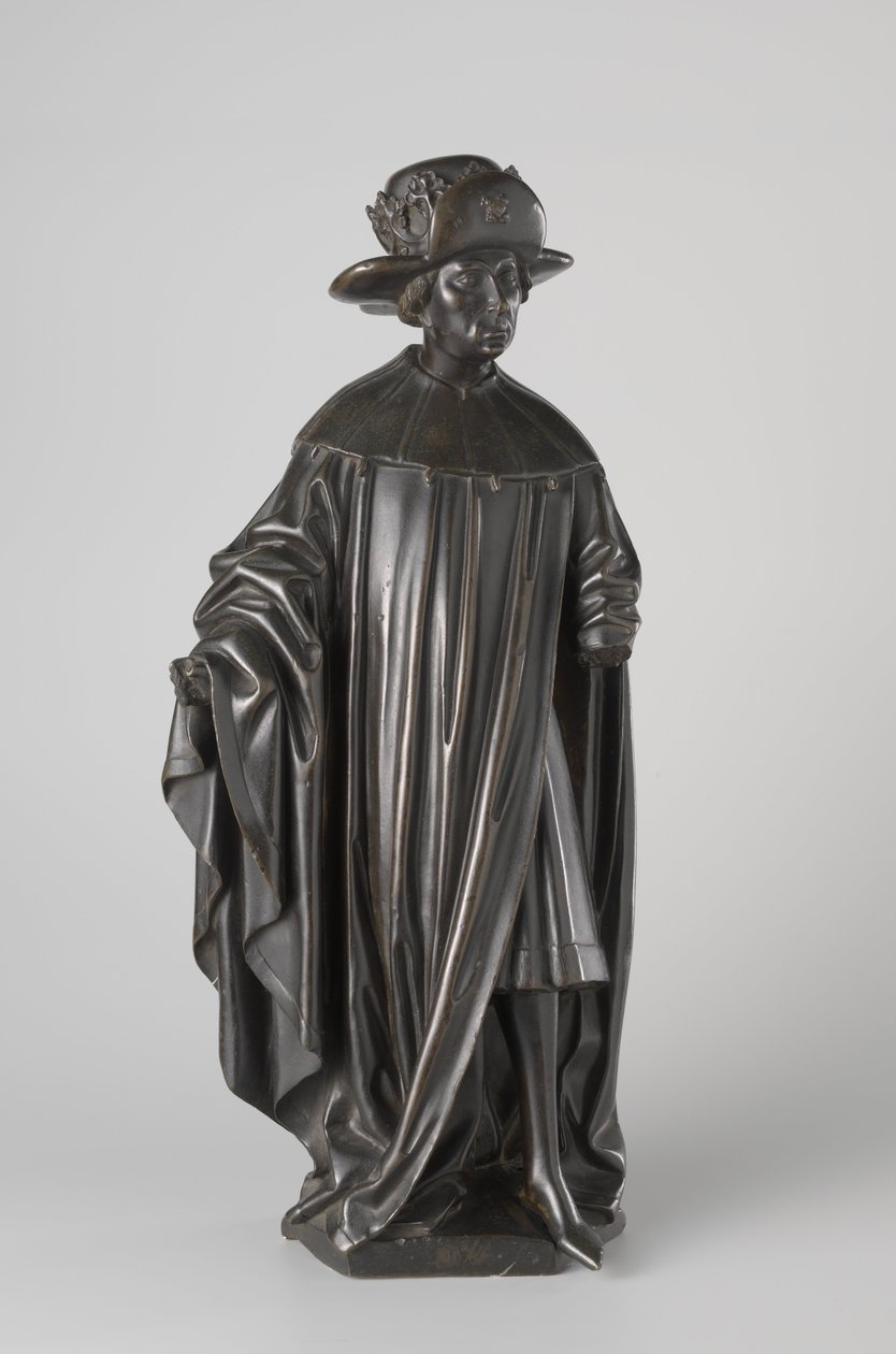 Gråter från Isabella av Bourbons grav, ca. 1475-76 (brons) av Jan attrib.to Borman