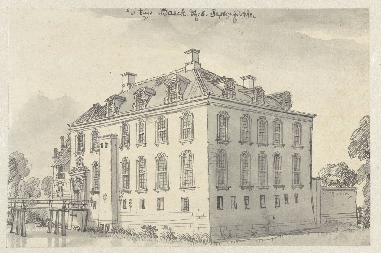 Baecks hus av Jan de Beijer