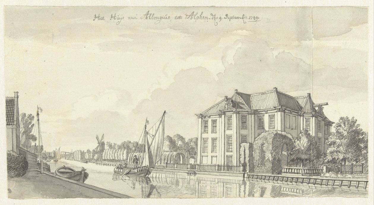 Huset Allongius i Alphen aan de Rijn av Jan de Beijer