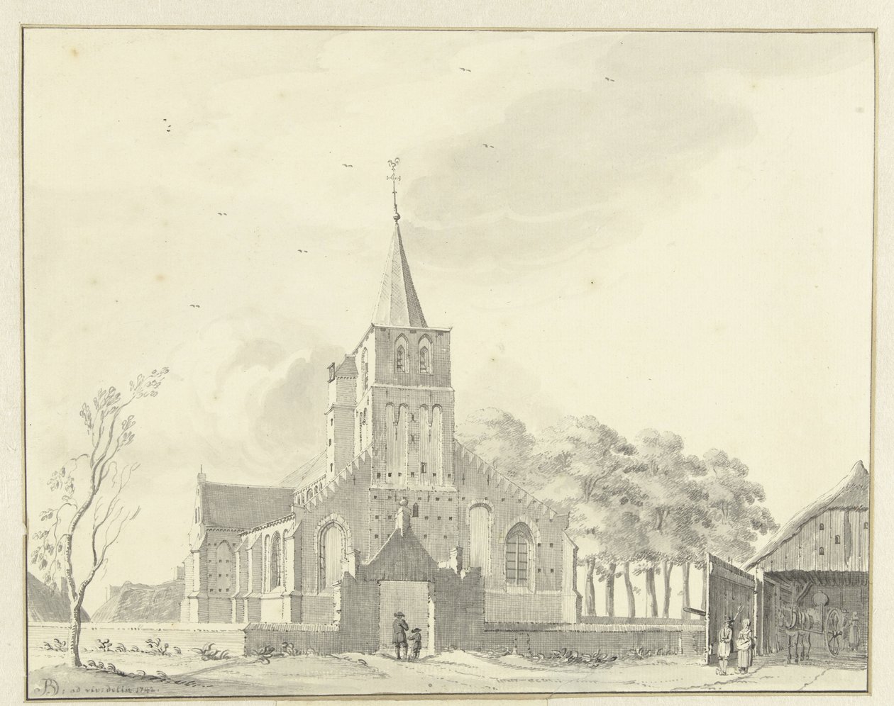 Tongerens kyrka av Jan de Beijer