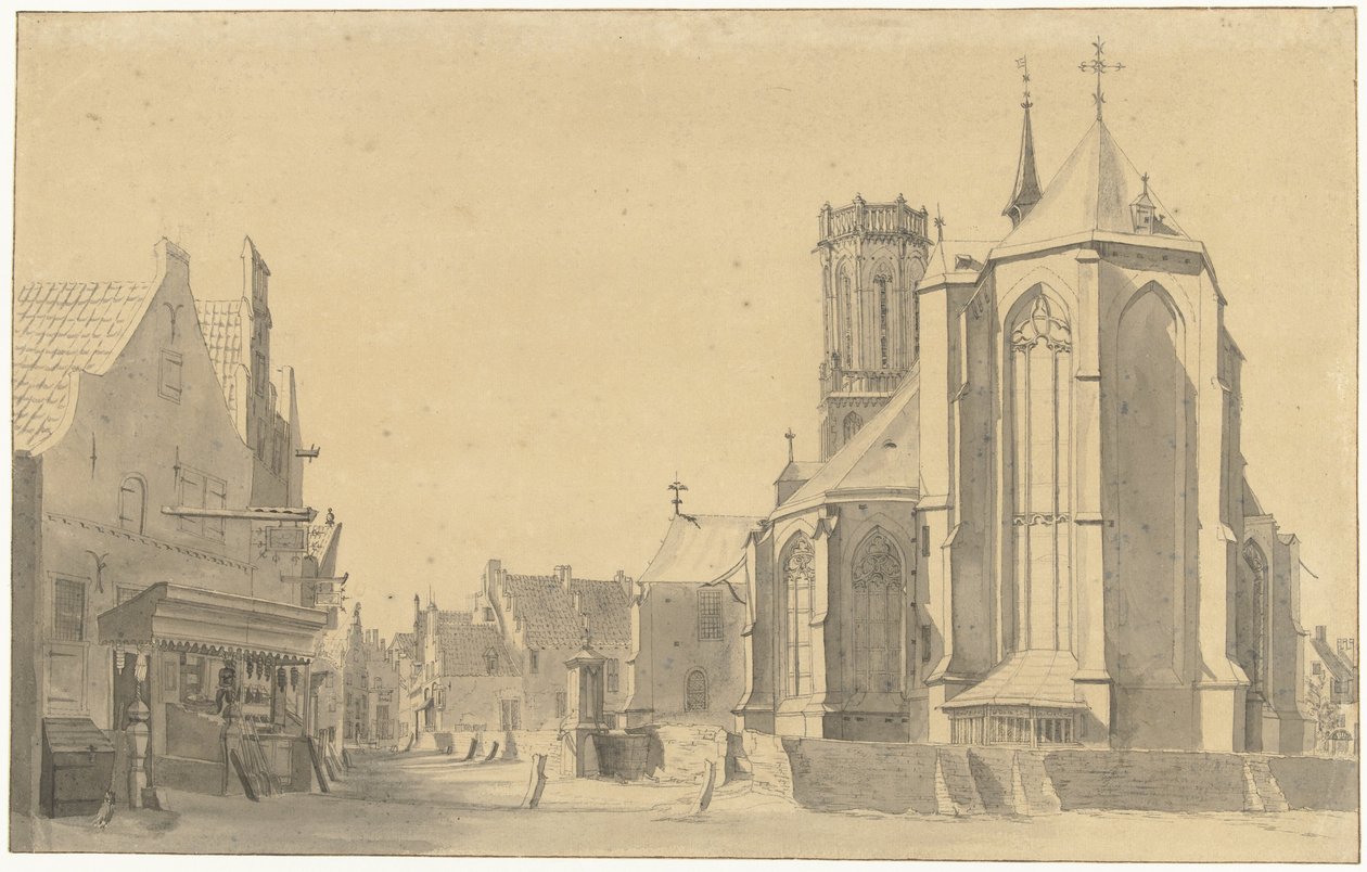 Sankt Aldegonde kyrka i Emmerik av Jan de Beijer