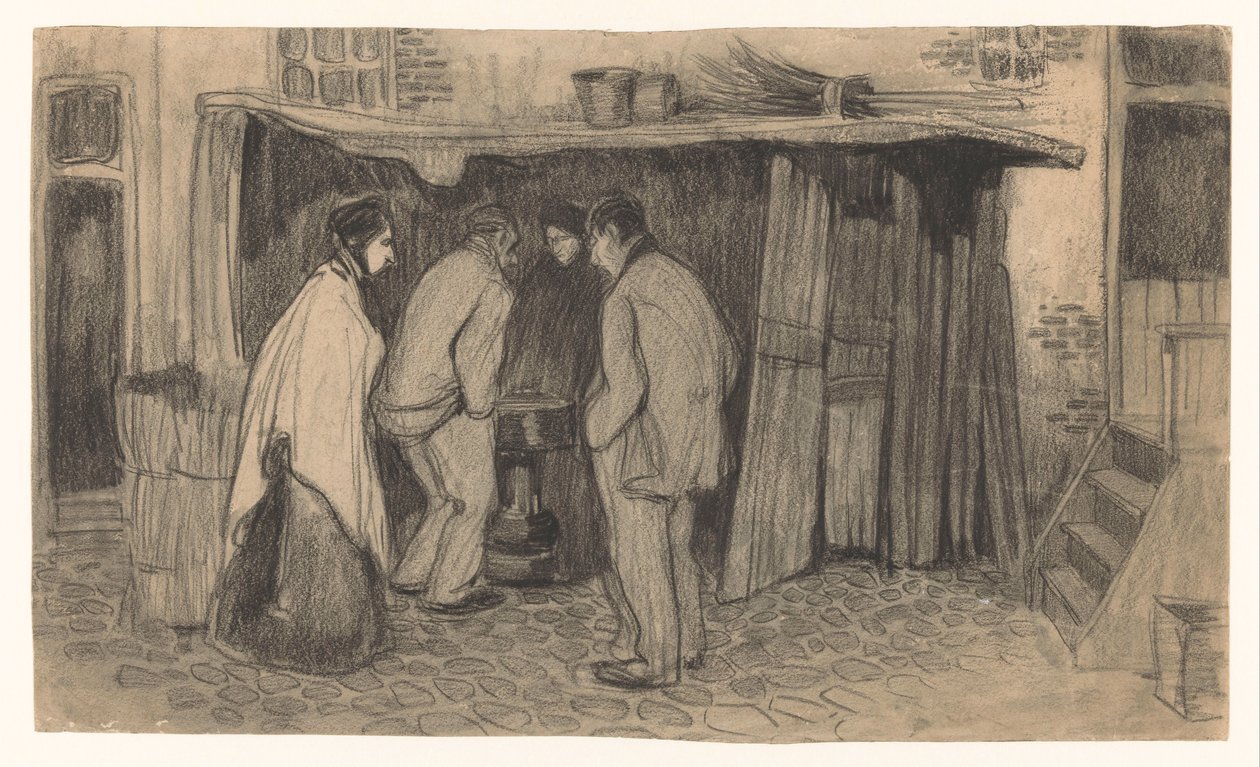 Figurer för ett stall av Jan de Waardt