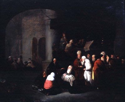 Presentationen i templet av Jan the Elder (manner of) Lievens