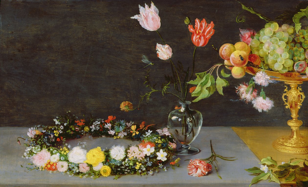 Blommor och frukt av Jan the Elder Brueghel
