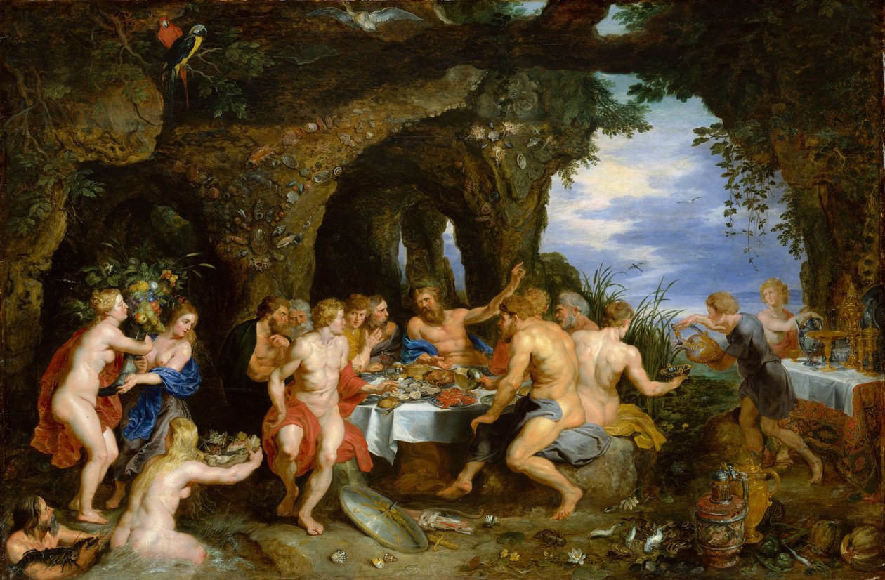 Acheloüs högtid, ca 1615 av Jan the Elder Brueghel