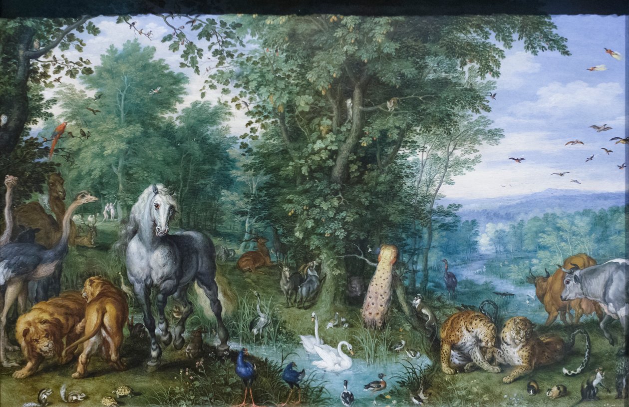 Edens lustgård av Jan the Elder Brueghel