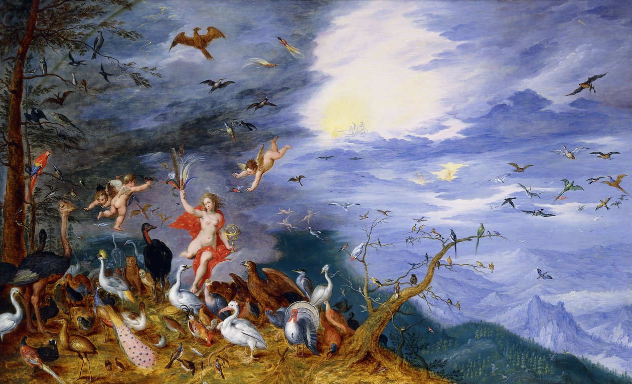 An Allegory of Air, ca 1630 av Jan Brueghel the Younger