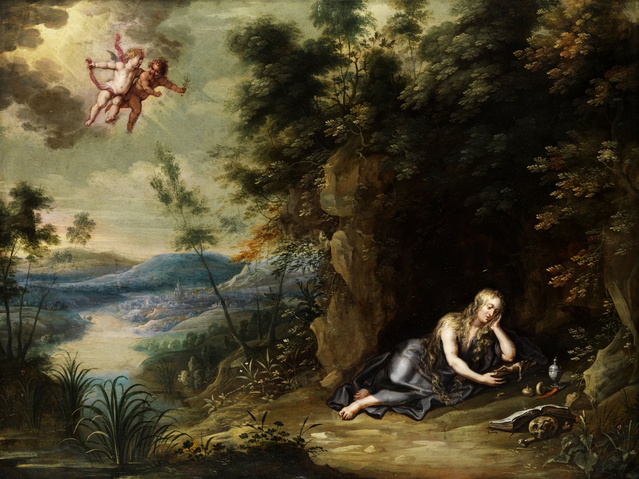 Maria Magdalena som eremit av Jan van Balen