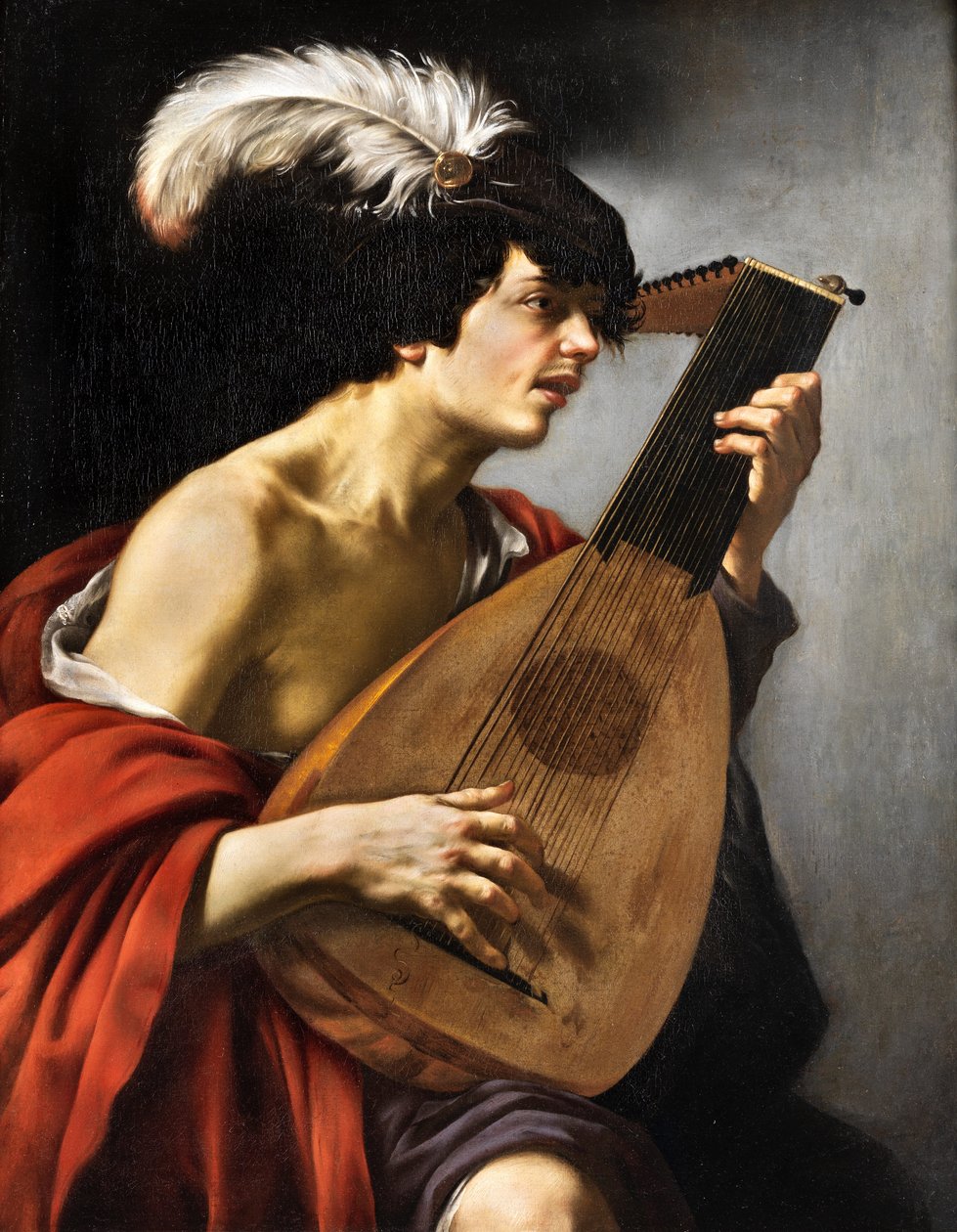 Jan Harmensz van Bylert Lutenist av Jan van Bijlert