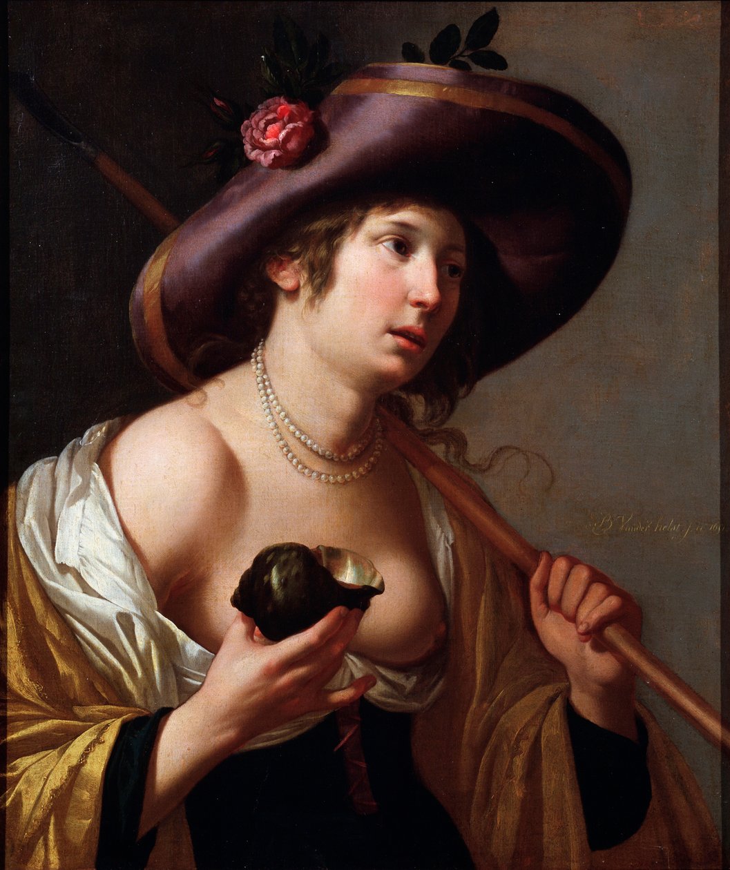 Prinsessan Granida efter pjäsen Granida av Pieter Corneliszoon Hooft, 1651 av Jan van Bijlert