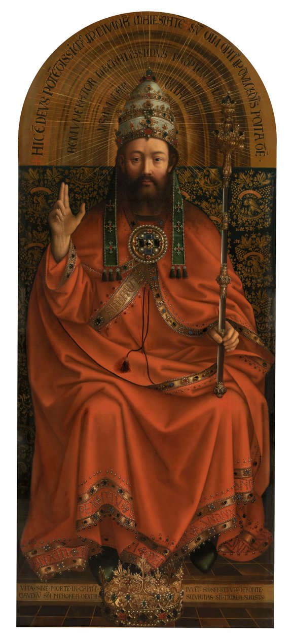 Gud den allsmäktige av Jan van Eyck